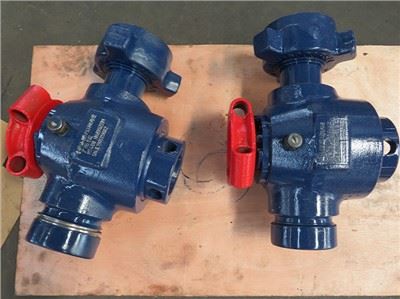 Halliburton pluggventil (nedre ingång)